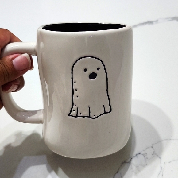 "Ghosted" Rae Dunn coffee ☕️ mug, NWOT👻🎉👻 - Picture 5 of 6